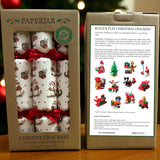 Xmas Crackers - Box of 6 - Christmas Otters