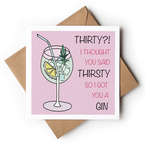 30th Birthday Gin