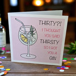 30th Birthday Gin