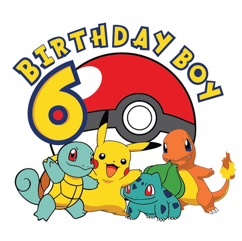 Age 6 Pokemon