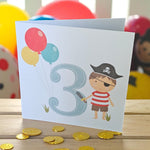 Age 3 Birthday Boy