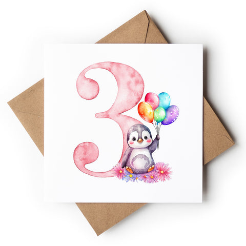 Age 3 Penguin