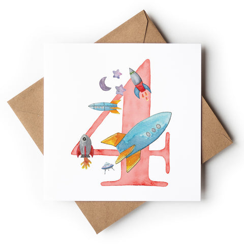 Age 4 Space Rockets