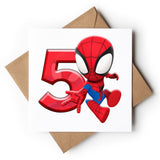Age 5 Spiderman