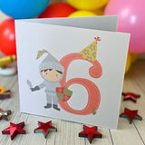 Age 6 Birthday Boy