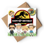 Age 6 Jurassic Park Birthday