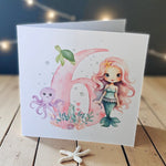Age 6 Mermaid And Octopus