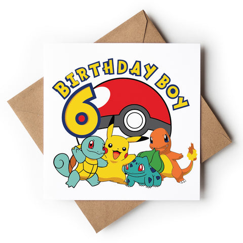Age 6 Pokemon