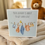 Baby Boy - Cute Laundry