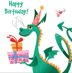 Birthday Dragon With Presents