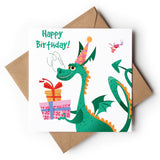 Birthday Dragon With Presents