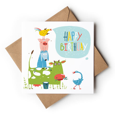 Birthday Farm Animals