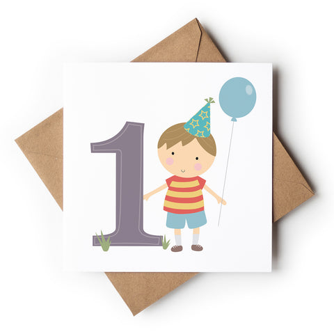 Age 1 Birthday Boy
