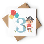 Age 3 Birthday Boy