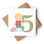 Age 5 Birthday Boy
