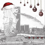 Merlion At Christmas