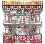 Christmas Shophouse Card