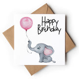Elephant With Balloons