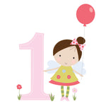 Age 1 Birthday Girl