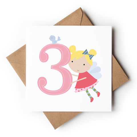 Age 3 Birthday Girl