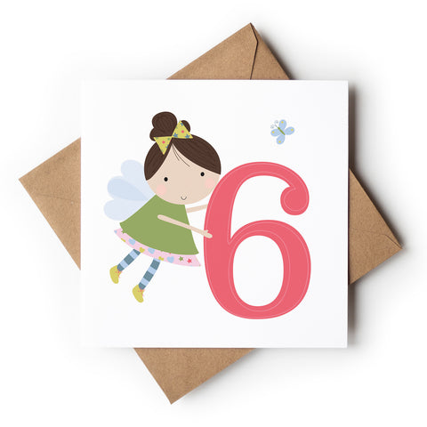 Age 6 Birthday Girl