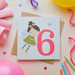 Age 6 Birthday Girl