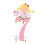 Age 7 Birthday Girl