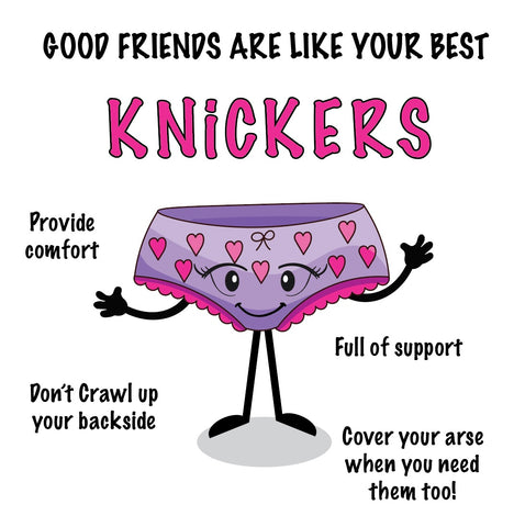 Good Friends Are Like Knickers