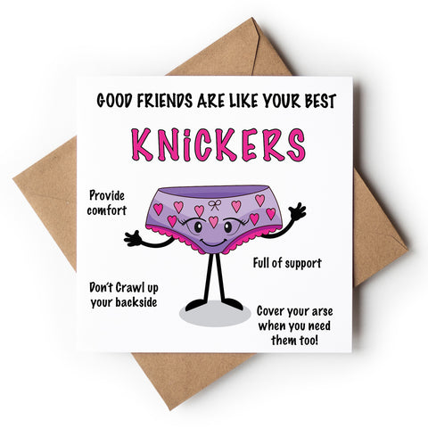 Good Friends Are Like Knickers