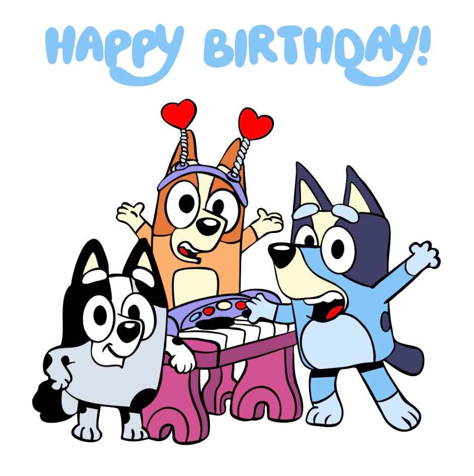 Bluey Happy Birthday Gif Bluey Happy Birthday Birthday