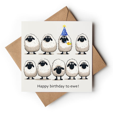 Happy Birthday Ewe