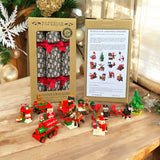 Xmas Crackers - Box of 6 - Gingerbread Village