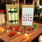 Xmas Crackers - Box of 6 - Green Christmas Trees