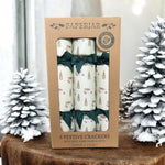 Xmas Crackers - Box of 6 - Green Christmas Trees