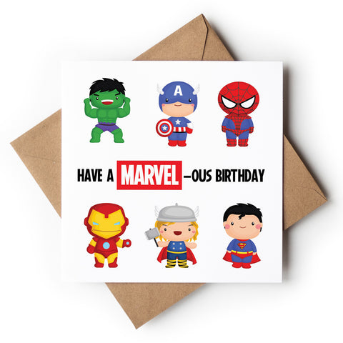 Marvel-ous Birthday!