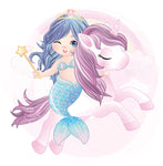 Mermaid With Unicorn