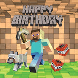 Minecraft Steve With Dog