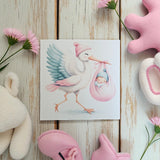Baby Girl Stork