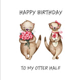 Otter Half Birthday