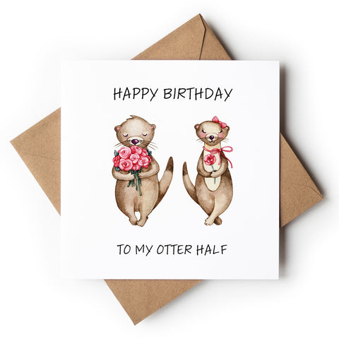 Otter Half Birthday