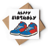 Red And Blue Sneakers