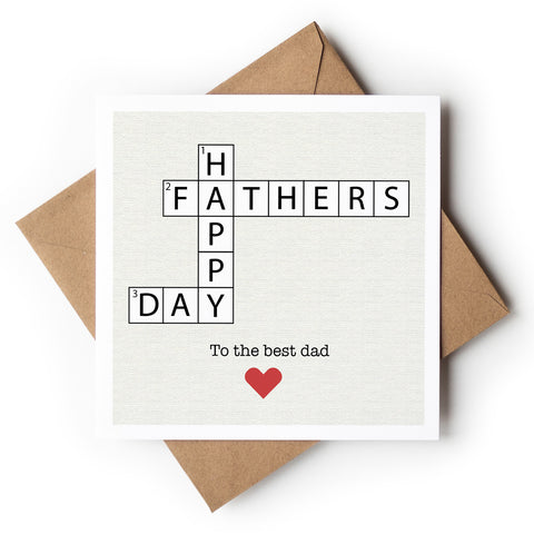 Scrabble Happy Father's Day