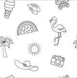 Tropical Flamingo - Girls - Age 9-10 Years