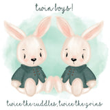 Twin Bunnies - Boys
