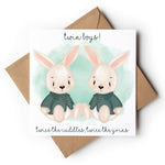 Twin Bunnies - Boys