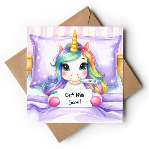 Unicorn Get Well Soon