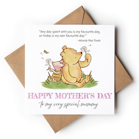 Winnie The Pooh Mother's Day
