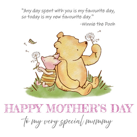 Winnie The Pooh Mother's Day