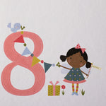 Age 8 Birthday Girl