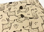 Dogs - Recycled Kraft Wrapping Paper Sheet